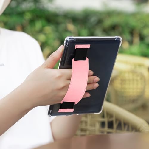 Image of iDLEHANDS 7 inch Clear Case,not for iPad(A260722) | Ultra Slim Lightweight Soft Transparent TPU Cover, Built-in Hand Strap