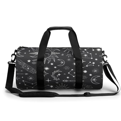 Sac de sport soleil lune idéal pour vos week-ends et séances de gym