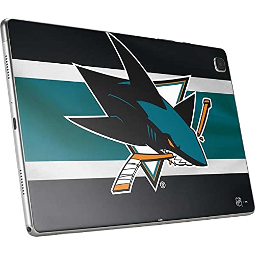Skinit Tablet Decal Skin Compatible with Samsung Galaxy Tab A7 (2021) - Officially Licensed NHL San Jose Sharks Jersey Design
