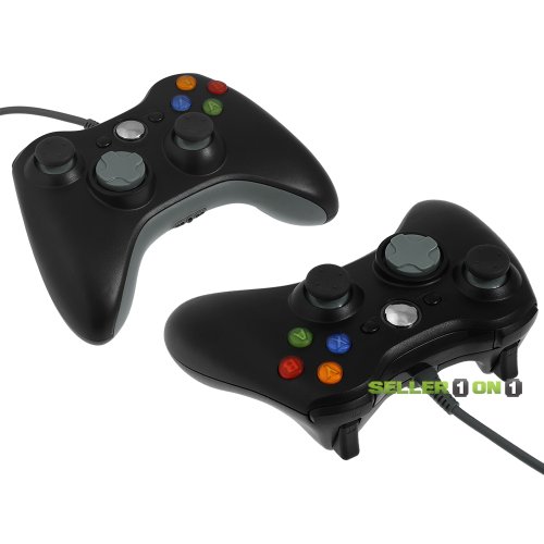 Wired Usb Controller For Pc & Xbox 360 (Black) #TOP1