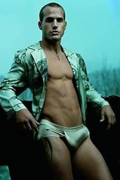 FREDERIC MICHALAK SEXY HUNKS FRIDGE MAGNET 002 - DIEUX DU STADE NAKED