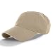 Plain 100% Cotton Hat Men Women Adjustable Baseball Cap (30+ Colors) Khaki, One Size