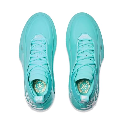 LI-NING Way of Wade 11 Men Basketball Shoes Lining Anti-Slip Professional Shock Absorption Sneakers Sports Shoes Cyan US 10.54