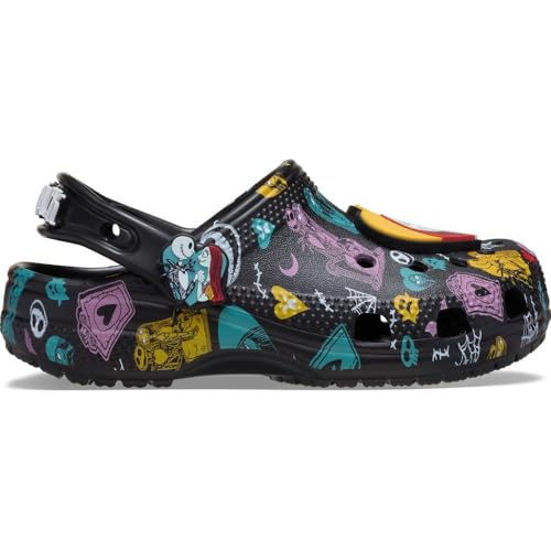 Crocs Nightmare Multi Classic Clog T, Zuecos Unisex niños, Multicolor, 24/25 EU