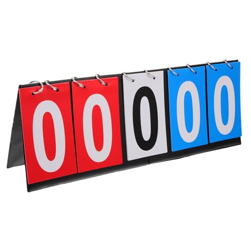Toddmomy Sturdy Materials Portable Scoreboard Basketball Scoreboard for Sports Games Professional Game