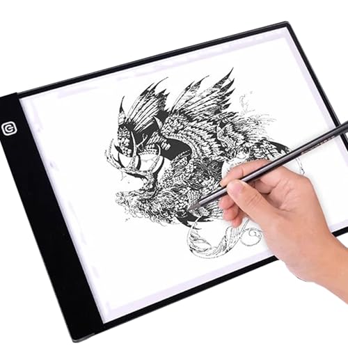 Tinotenda! トレースボード トレース台 LED A4 ライトテーブル ライトボックス 高輝度 トレーサー 薄型 調光 イラストのサムネイル