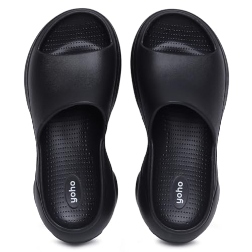 Image of YOHO SLR 102 Slip-Ons for Women | One-Piece EVA Build | Lightweight & Water-Resistant | Ergonomic Contour Design | Bold Fashion Silhouette | Sculpted Footbed | All-Day Ease