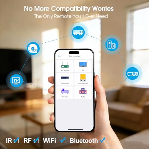 Image of SofaBaton X2 Universal Remote with Touch Screen, Hub and App, All in One Universal Remote Control with with Charging Dock and Customize Activities, Compatible with IR /Bluetooth /WiFi /RF Devices