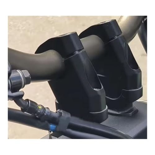 Collier de serrage guidon moto 22 mm rehausseur universel contre mal de dos - 4
