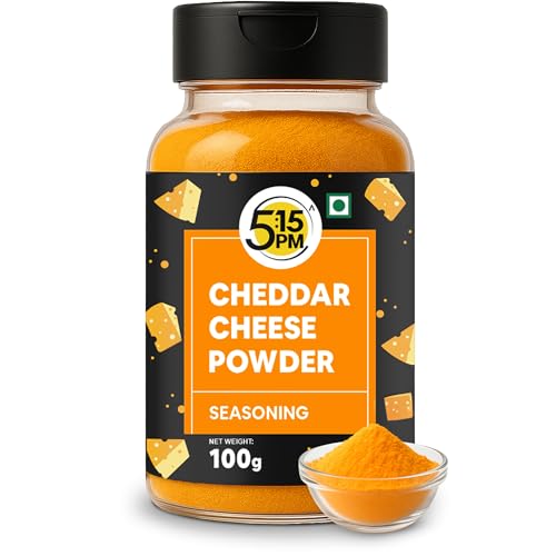 5:15PM Cheddar Cheese Powder for Popcorn, Pasta, Pizza, Nachos & ...