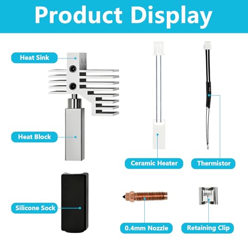 Kit hotend pour Elegoo Centauri Carbone pour imprimer des filaments techniques - 2