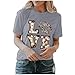 Valentinstag Pullover Damen Herzdruck Sommer Oberteile Langarm Rundhals Oberteile Slim Fit Sweatshirt T-Shirt Mode Tops O-Ausschnitt Kurzarm Pullover Casual Solid Color T-Shirt Bluse Neu