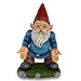 UpBlend Outdoors' Garden Gnome - Norm The Lawn gnome has Some SERIOUS Questions - 9.75 inches Tall