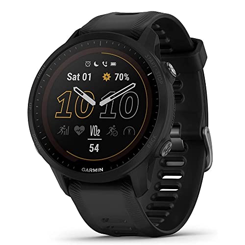 Monitor Cardíaco de Pulso Garmin Forerunner 955 Solar Preto