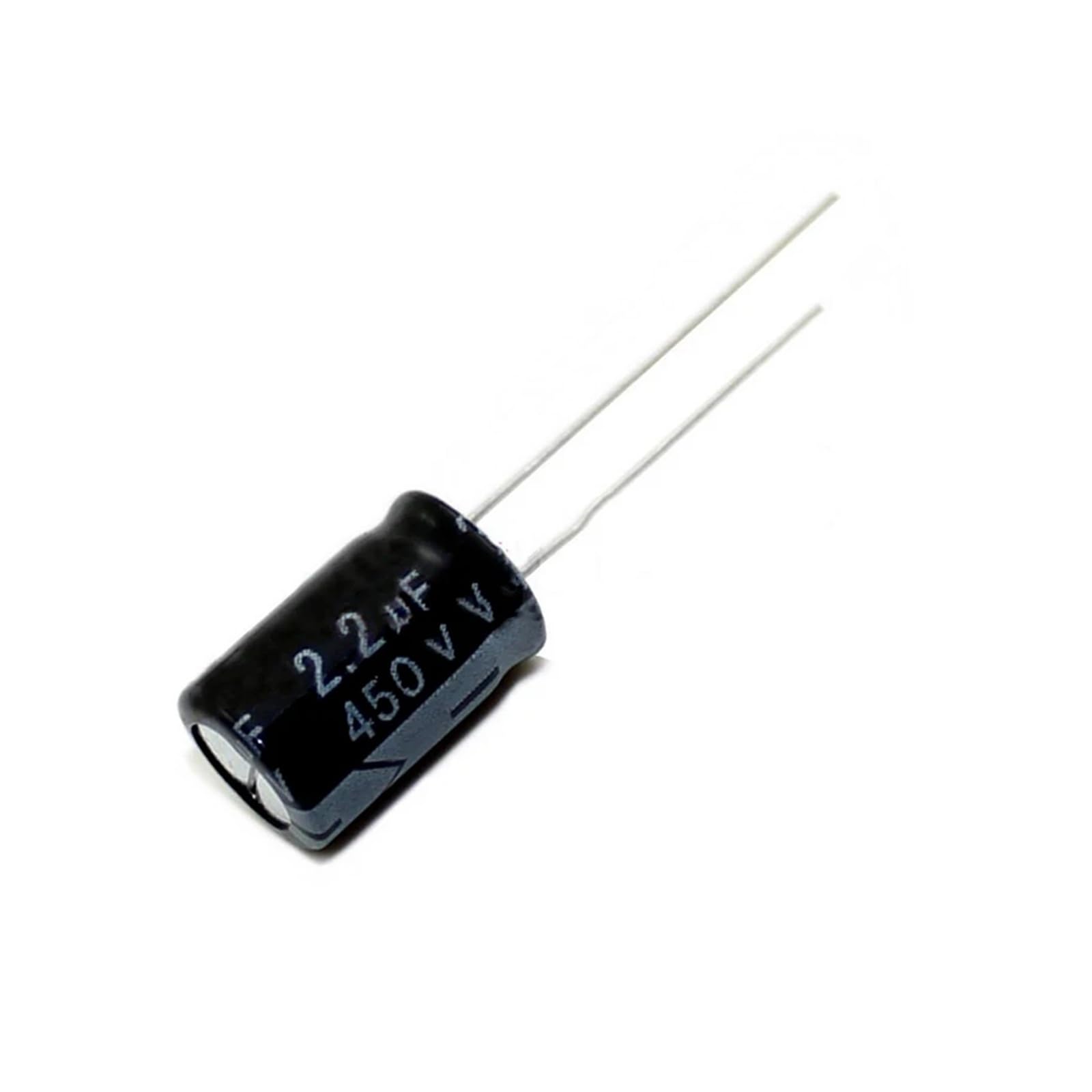 Condensateur aluminium 450V 2.2uF 8x12mm condensateurs électrolytiques radiaux lot de 20