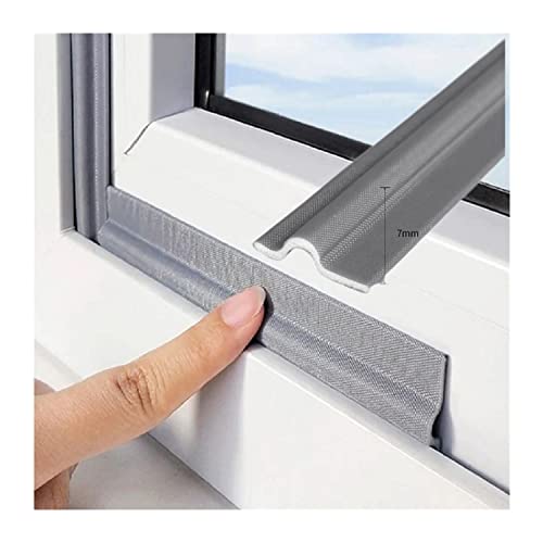 80IN Self Adhesive Window Gap Sealing Strip, Windproof Soundproof Weather Stripping Door Seal, PU...