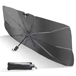 COSTAR Car Sun Shade Protector, Foldable Windshield Insulation Car Sun Shade for UV Protection Reflective Sunblocker Car Accessories for Pickup, Sedans, Trucks, SUVs, and More (Large Size)