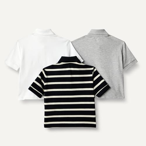 Image of Amazon Essentials Toddler and Baby Girls' Cotton Spandex Polo Shirt