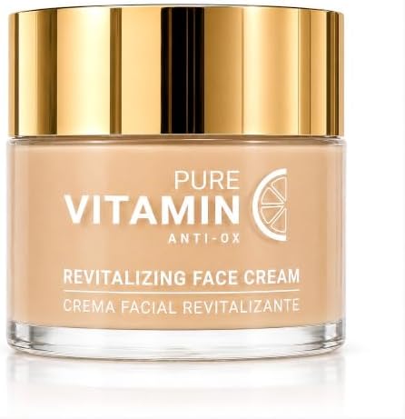 Noche Y Dia Vitamin C Face Cream - Hydrating, Lightweight, Non-Greasy Moisturizer for All Skin Types - Anti-Aging Formula for Fine Lines, Wrinkles & Even Skin Tone - 60mL (2.04 fl oz)