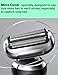 Series 7 Replacement Head 73S for Braun Electric Shaver, S7 Replacement Head Compatible with Braun Razor New Generation 7020s 7025s 7085cc 7027cs 7071cc 7075cc (1 Count)