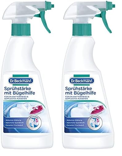 Dr. Beckmann Aerosol de 500 ml con ayuda de planchado (Paquete de 2)