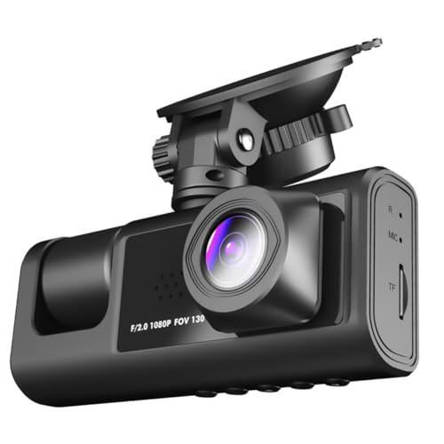 Operitacx Front & Rear Dashcam with Night Vision