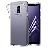 Spigen Liquid Crystal Designed for Samsung Galaxy A8 Plus Case (2018) - Crystal Clear