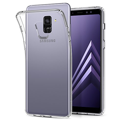 Spigen Liquid Crystal Designed for Samsung Galaxy A8 Plus Case (2018) - Crystal Clear