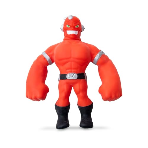 Basic Fun Stretch Armstrong Vac Man Core Figur – 18 cm – Dehnbare Actionfigur mit Vakuumfunktion – Für Kinder & Fans