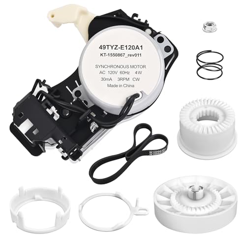 W10913953 49tyz-e120a1 Washer Shift Actuator W10721967 Washer Pulley Clutch W10006384 Drive Belt by Blutoget-Fit for Whirlpool Kenmore Maytag Washing Machines...