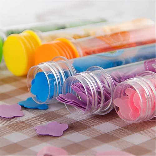 Image of ZEPZY Upgraded Paper Soap | Disposable Mini Soap Paper Scented | Flower Design Tube Shape Bottle Paper Soap For Travel | Portable Flower Tube Petals | Paper Soap For Travelling (Pack of 1, Blueberry)