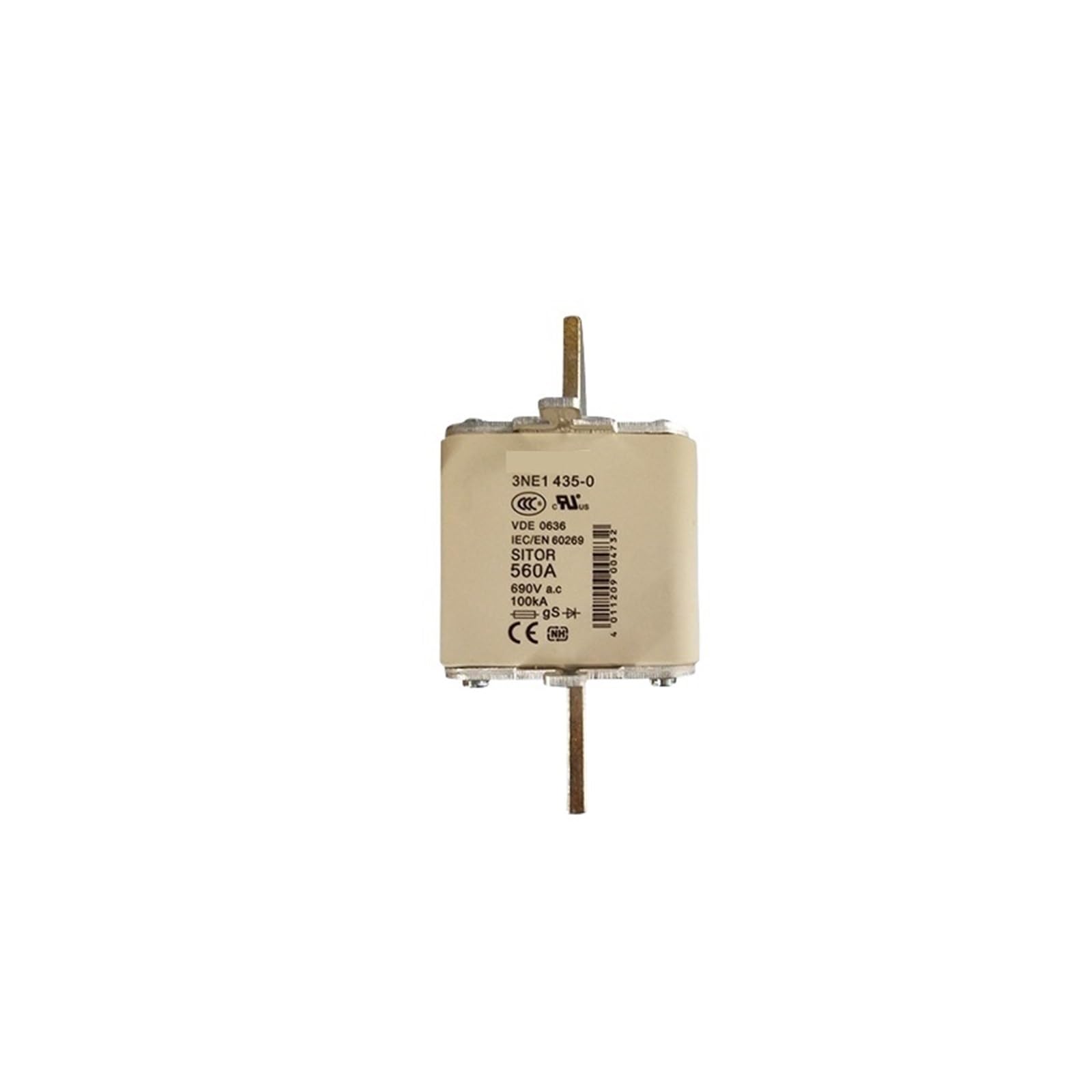 Fusible 3NA3807-6 gG NH00 pour protection de circuit électrique industriel