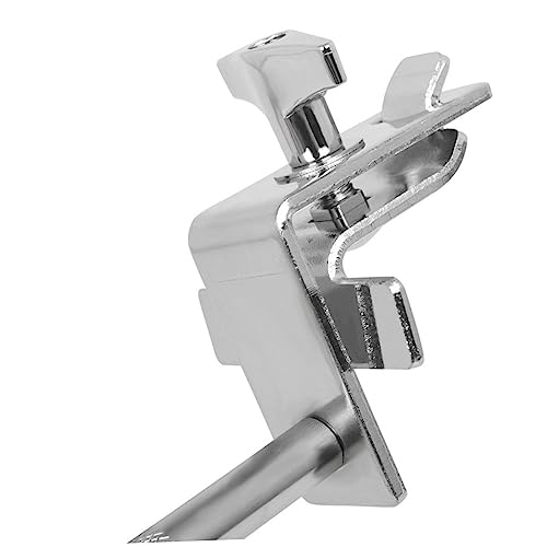 Abrazadera para cowbell de bombo, soporte robusto para hardware de batería, clip de fijación fácil para cowbell, accesorio para percusionistas miniatura 6