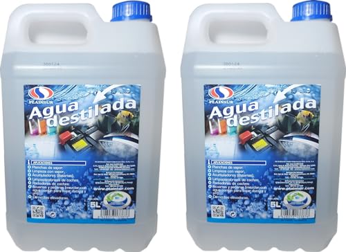MORALCO Agua Destilada 5 litros (2 Unidades)