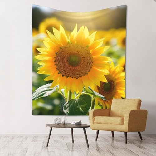 Tapisserie murale pour chambre à coucher SHuWeiD déco florale légère