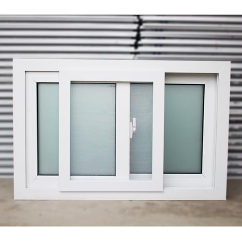 RENLXFI Small Bathroom Window White, 45 43 41 39 37