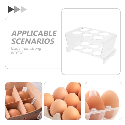 Contenedor resistente a golpes para evitar roturas de huevos en el frigorífico 3