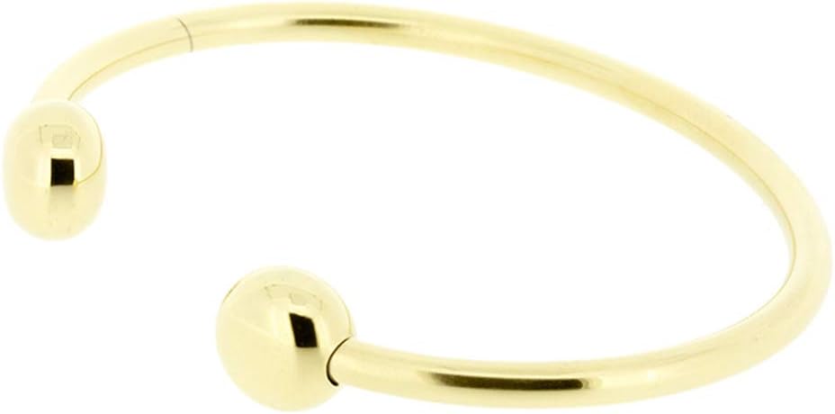 Q Ray Goldtone Standard Bracelet SIZE MEDIUM QRay Q.Ray Q-Ray