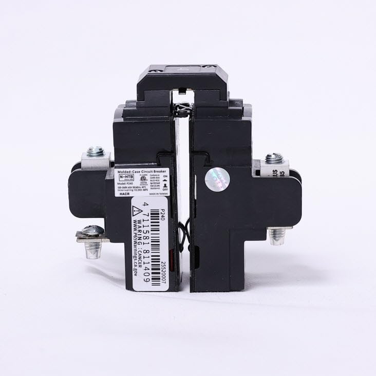 VPKP240 Newly Manufactured Replacement for Pushmatic P240-2 Pole 40 Amp Circuit Breaker, ETL Listed to UL, 10 Year Warranty