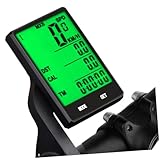 Cabilock Kabelloser Fahrradcomputer Odometer mit Hintergrundbeleuchtung...