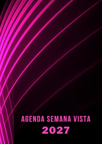Agenda Semana Vista 2027: Planificador profesional de lunes a domingo - 7 a 21 h con intervalos de 30 minutos - Formato A4 Vertical (Spanish Edition)
