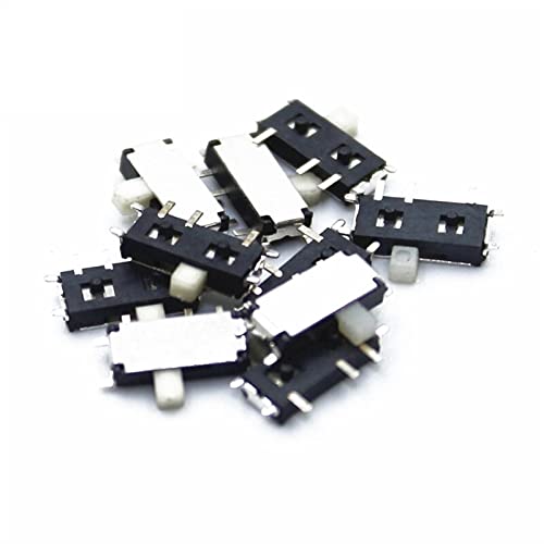 Interrupteur à glissière miniature CMS SPDT MSK-12C02 blanc 7-Pin
