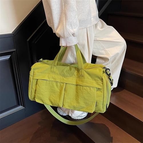 Travel Garment Bags Ladies Short Distance Lightweight Handheld Travel Luggage Bag Duffle Bag(Color 1)2