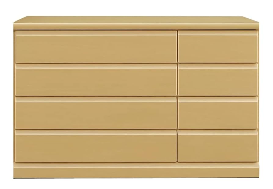 ちょっとだけ大きい　4段ローチェスト アルファタカバ ローチェスト 幅80 白 ホワイト チェスト タンス