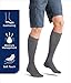 JOBST ActiveWear 20-30 mmHg Compression Socks, Knee High Closed Toe, Athletic, Energizing Compression Socks for Active Lifestyle, Cool Black, Large