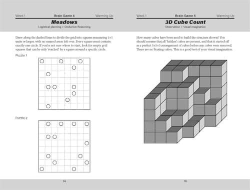 Train Your Brain in Four Weeks: Over 150 Puzzles to Improve Your Mental Agility