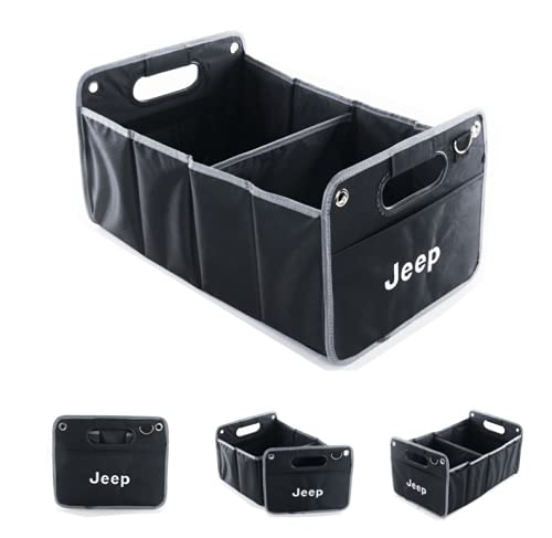 Amazon | MUTOO JEEP 車用収納ボックス 車用品 大容量 トランク収納