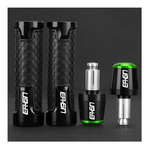 Poignée bouchons pour Kawasaki ER-6N Ninja poignées guidon moto curseur grip 09-24