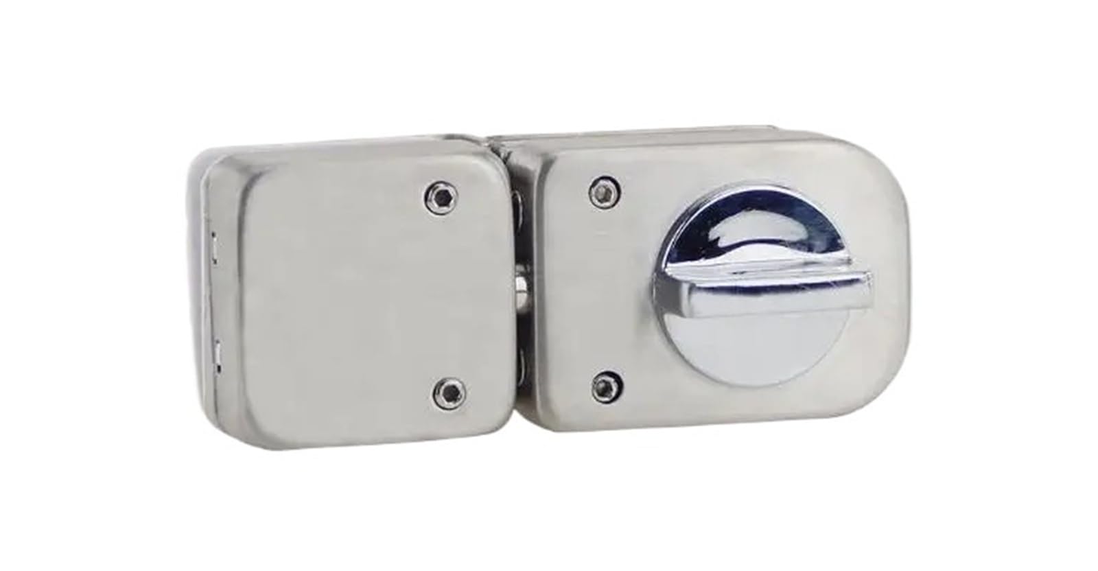 Serrure de porte en verre en acier inoxydable doré 107A GOLD