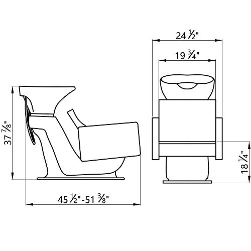 Dir Beauty Salon Equipment Furniture Salon Package Shampoo Unit Salon Chairs #TOP7